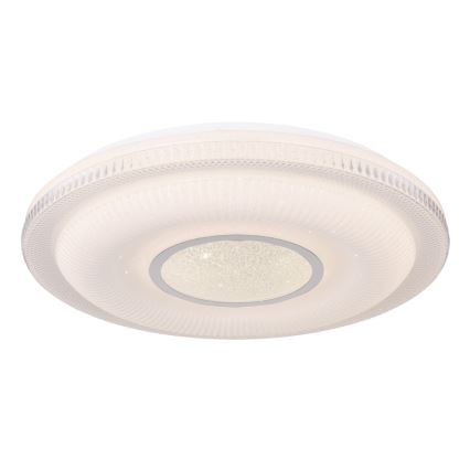 Globo - Plafonnier à intensité variable LED/30W/230V 3000-6500K d. 50 cm blanc Wi-Fi Tuya + Télécommande