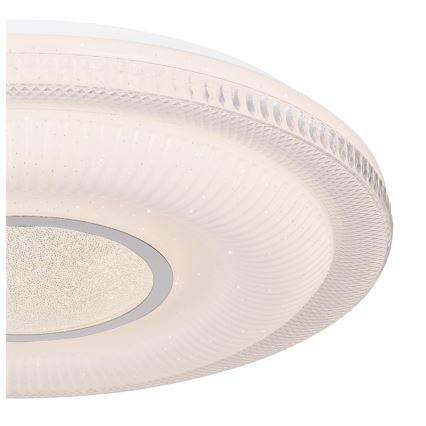 Globo - Plafonnier à intensité variable LED/30W/230V 3000-6500K d. 50 cm blanc Wi-Fi Tuya + Télécommande