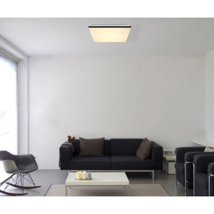 Globo - Plafonnier à intensité variable LED/24W/230V Wi-Fi Tuya + télécommande