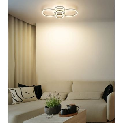 Globo - LED Plafonnier LED/40W/230V 2700/4500/6500K 35,5x53 cm laiton