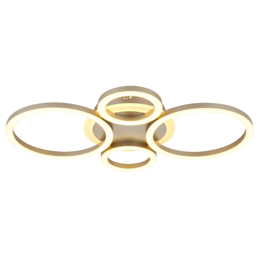 Globo - LED Plafonnier LED/40W/230V 2700/4500/6500K 35,5x53 cm laiton