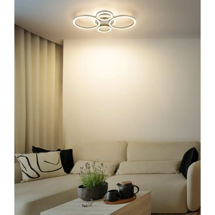 Globo - Plafonnier LED LED/40W/230V 2700/4500/6500K Ø 35,5 x 53 cm laiton
