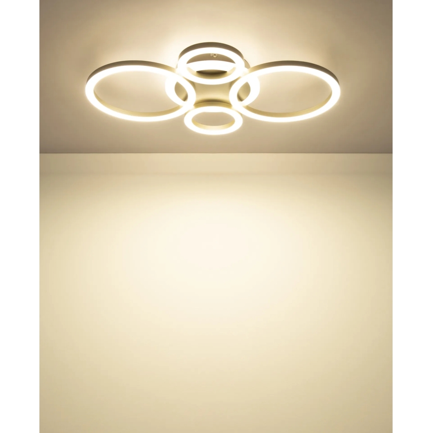 Globo - Plafonnier LED LED/40W/230V 2700/4500/6500K Ø 35,5 x 53 cm laiton