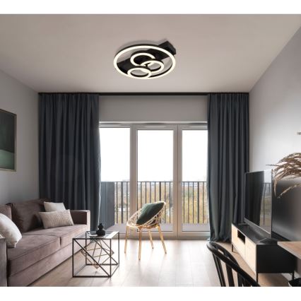 Globo - Plafonnier à intensité variable LED/40W/230V 2700-6500K d. 35x33 cm + Télécommande