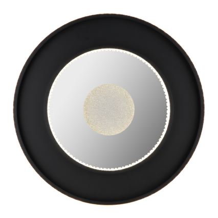 Globo - Plafonnier à intensité variable LED/30W/230V 2700-6500K d. 52,5 cm noir + Télécommande