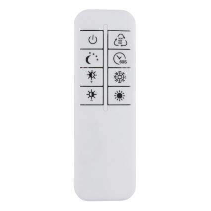 Globo - Plafonnier LED dimmable LED/40W/230V 3000-6500K Ø 45 cm noir + télécommande