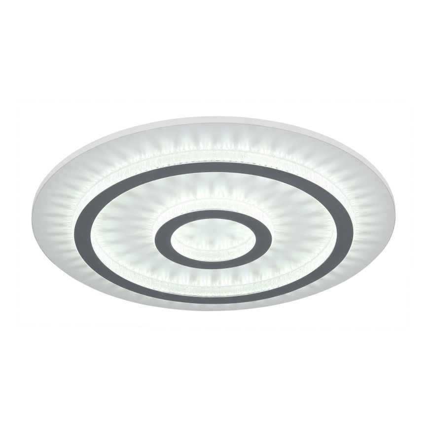 Globo - Plafonnier LED dimmable 40W/230V 3000-6500K Ø 45 cm blanc + télécommande