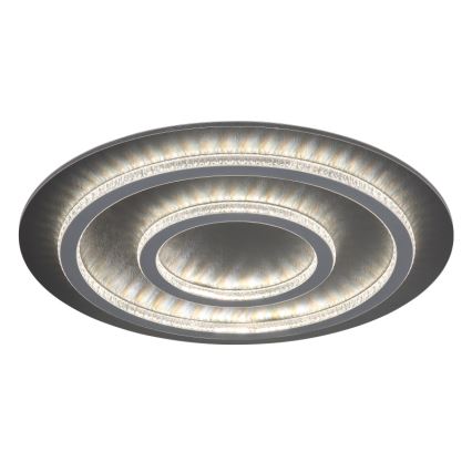 Globo - Plafonnier LED dimmable LED/60W/230V 3000-6500K Ø 55 cm anthracite + télécommande