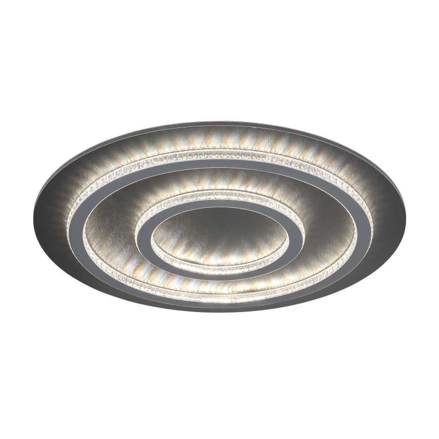 Globo - Plafonnier LED dimmable LED/60W/230V 3000-6500K Ø 55 cm anthracite + télécommande