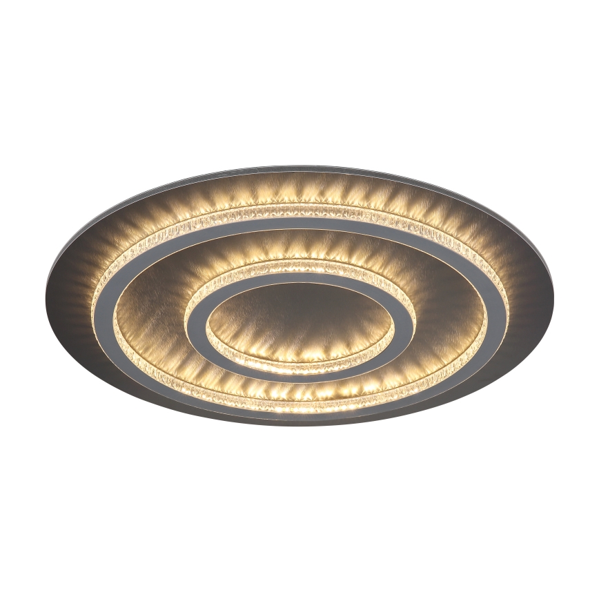 Globo - Plafonnier LED dimmable LED/60W/230V 3000-6500K Ø 55 cm anthracite + télécommande