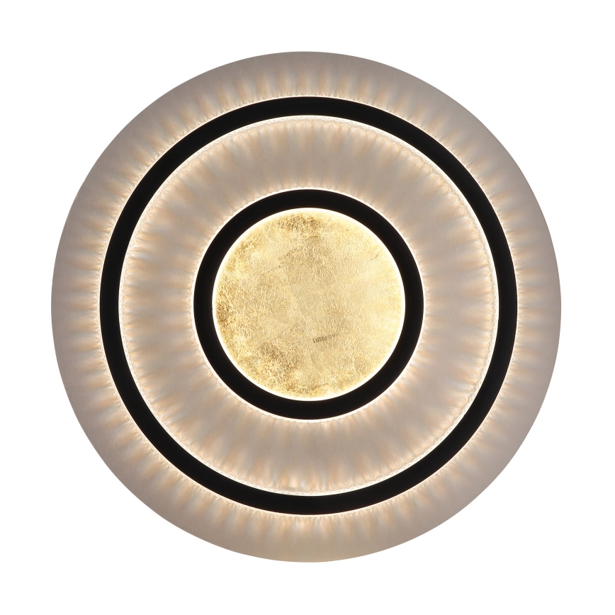 Globo - Plafonnier LED dimmable 60W/230V 3000-6500K Ø 55 cm noir + télécommande