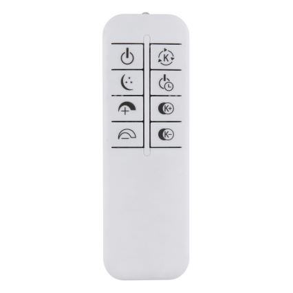 Globo - Plafonnier LED dimmable 60W/230V 3000-6500K Ø 55 cm noir + télécommande