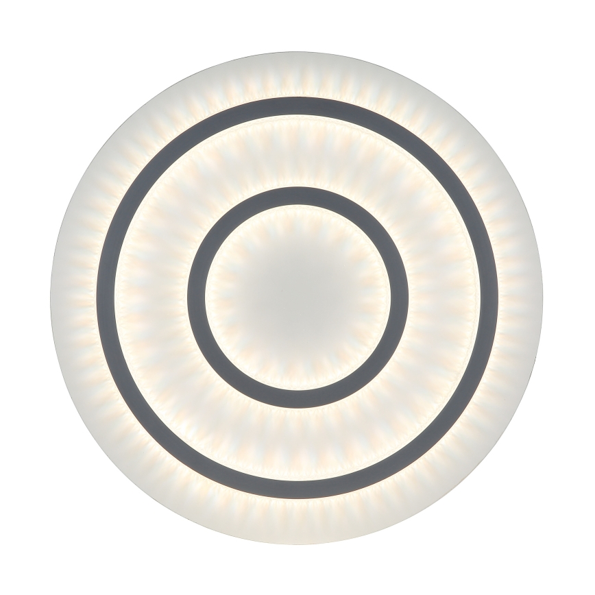 Globo - Plafonnier LED dimmable 60W/230V 3000-6500K Ø 55 cm blanc + télécommande