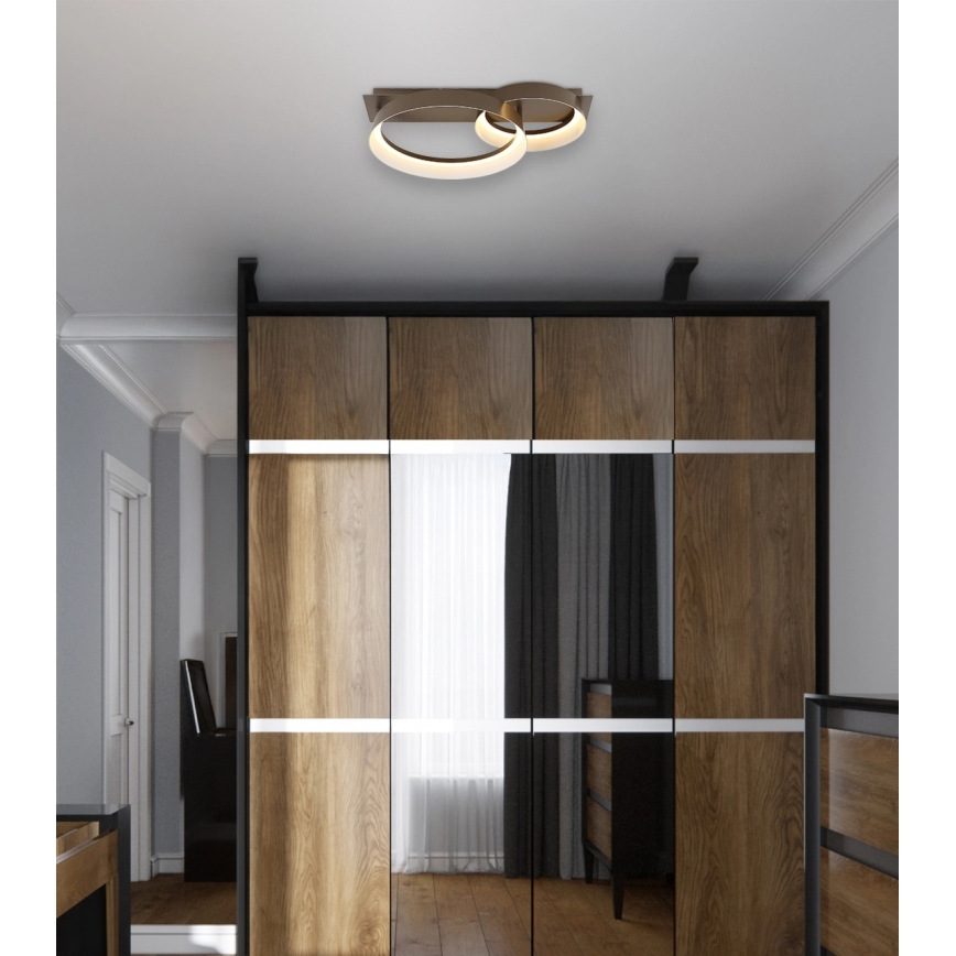 Globo - Plafonnier LED/24W/230V 3000K 50x35 cm