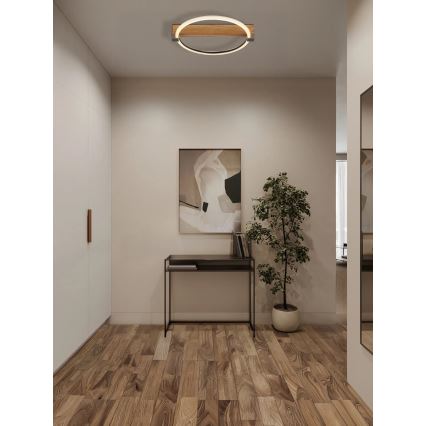 Globo - Plafonnier LED/15W/230V 3000K 41,4x38 cm beige