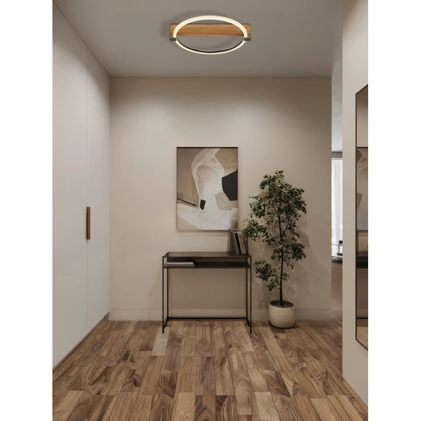 Globo - Plafonnier LED/15W/230V 3000K 41,4x38 cm beige