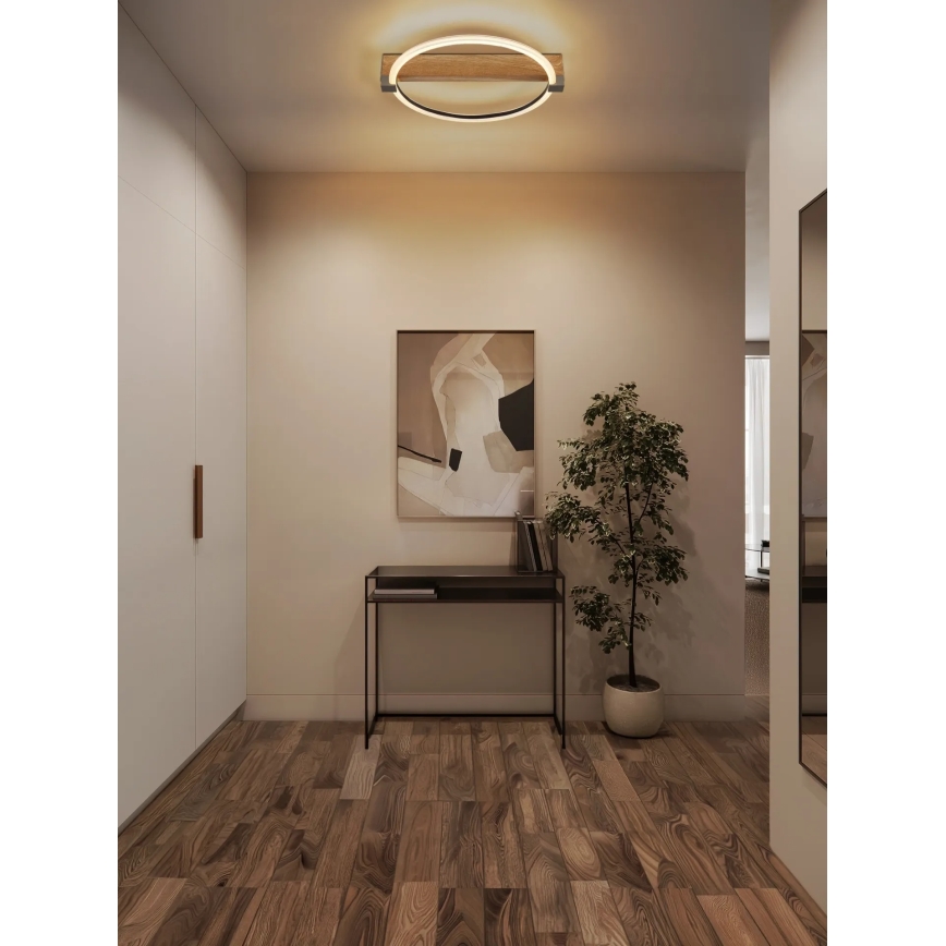 Globo - Plafonnier LED/15W/230V 3000K 41,4x38 cm beige