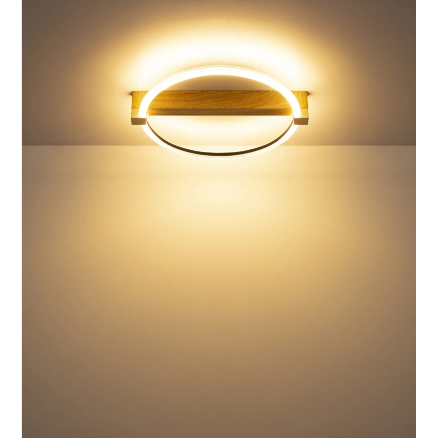 Globo - Plafonnier LED/15W/230V 3000K 41,4x38 cm beige