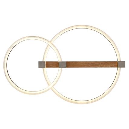 Globo - Plafonnier LED 24W/230V 3000K 58x38 cm beige