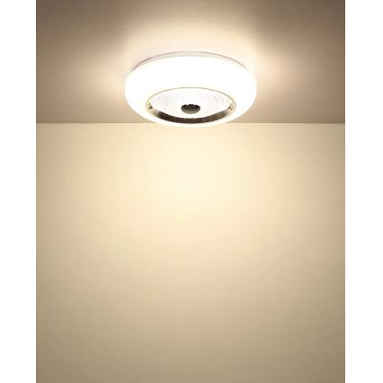 Globo - plafonnier LED 24W/230V 2700/4000/6000K Ø 38,5 cm blanc