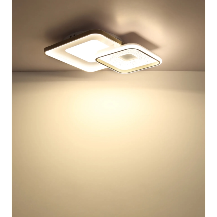 Globo - Plafonnier LED dimmable LED/48W/230V 2700-6000K 50x50 cm + télécommande