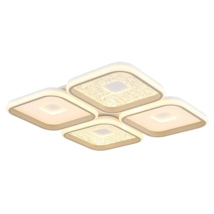 Globo - Plafonnier LED dimmable LED/55W/230V 2700-6000K 54x54 cm + télécommande