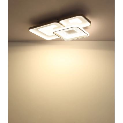 Globo - Plafonnier LED dimmable 55W/230V 2700-6000K 65x45,5 cm + télécommande