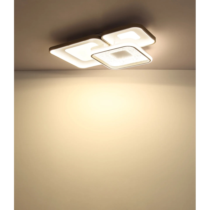 Globo - Plafonnier LED dimmable 55W/230V 2700-6000K 65x45,5 cm + télécommande