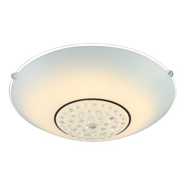 Globo 48175-18 - plafonnier LED en cristal LOUISE 1xLED/18W/230V