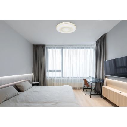 Globo - Plafonnier LED dimmable LED/48W/230V 2700–6000K Ø 42 cm + télécommande