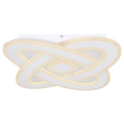 Globo - Plafonnier LED dimmable LED/36W/230V 3000-6000K Ø 50 cm blanc + télécommande