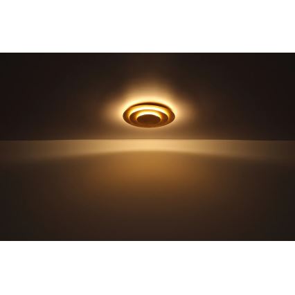 Globo - Plafonnier LED/18W/230V 3000K Ø 18 cm doré