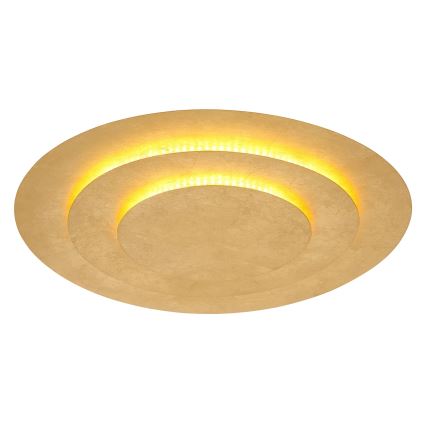 Globo - Plafonnier LED 40 W, 230 V, 3000 K, Ø 49 cm, finition dorée