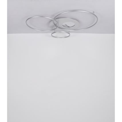 Globo - LED Plafonnier dimmable LED/70W/230V 2700-6500K chrome mat + télécommande