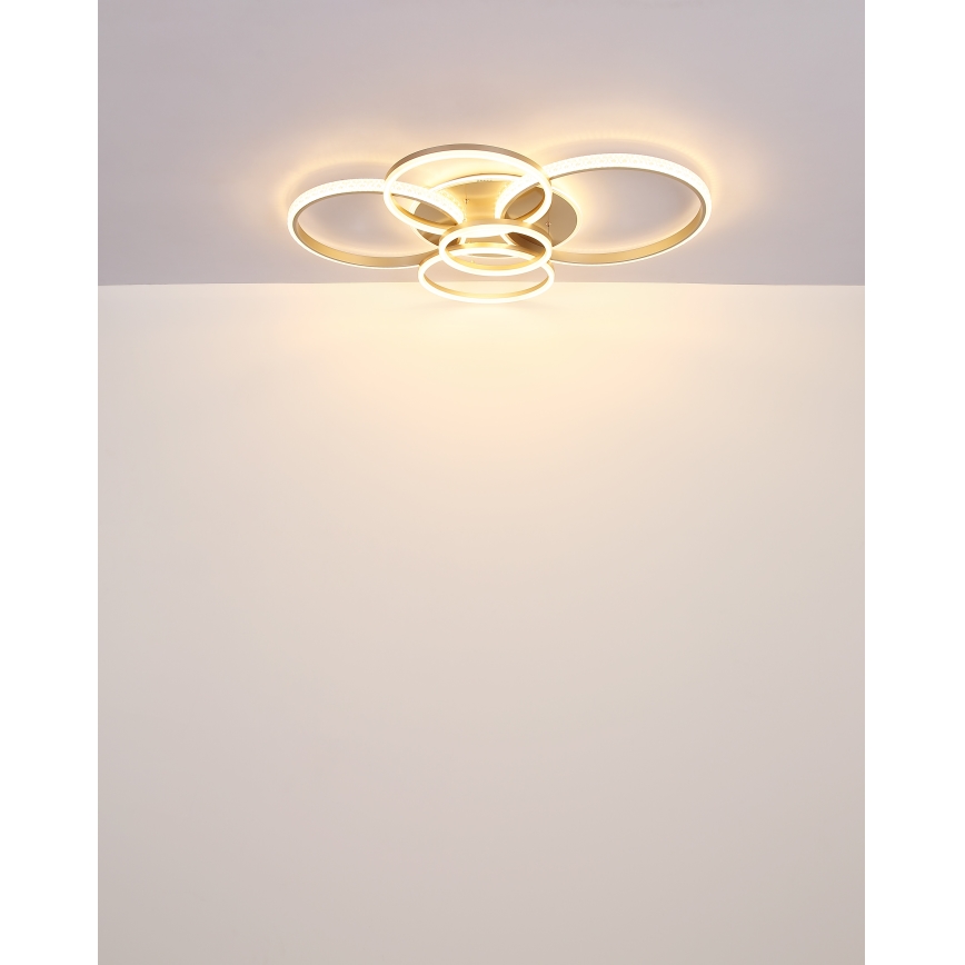 Globo - Plafonnier LED/70W/230V 3000K 88x110 cm beige