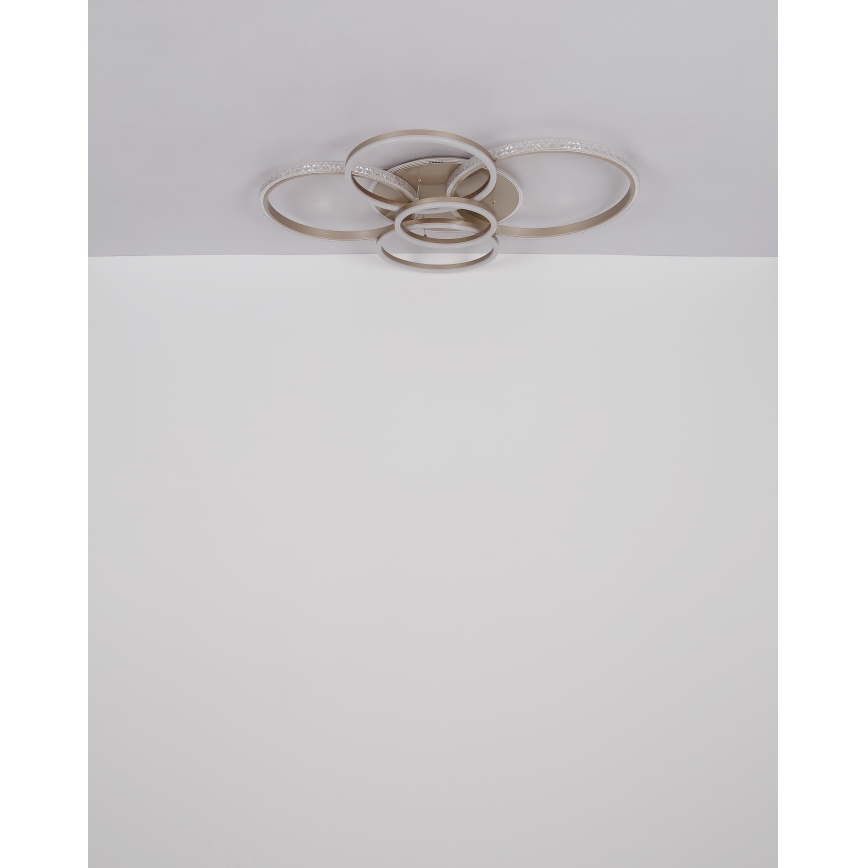 Globo - Plafonnier LED/70W/230V 3000K 88x110 cm beige