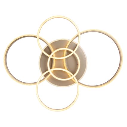 Globo - Plafonnier LED/70W/230V 3000K 88x110 cm beige