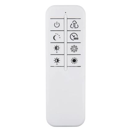 Globo - Plafonnier LED dimmable/32W/230V 2700-6500K 42,6x42,6 cm noir + télécommande