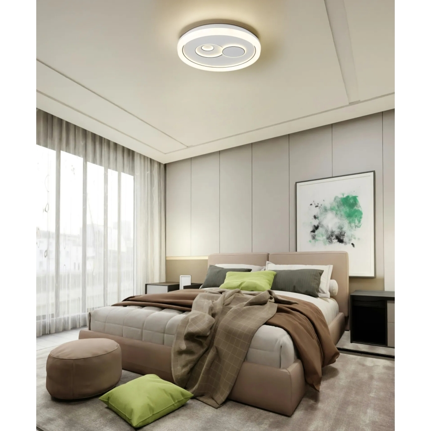 Globo - Plafonnier LED, 36W, 230V, 3000/4000/6500K, Ø 49 cm