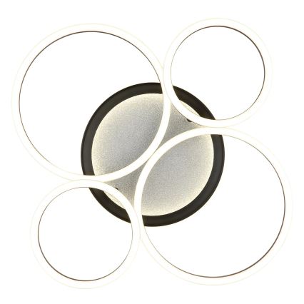 Globo - Plafonnier LED LED/40W/230V 4000K 72x52 cm noir