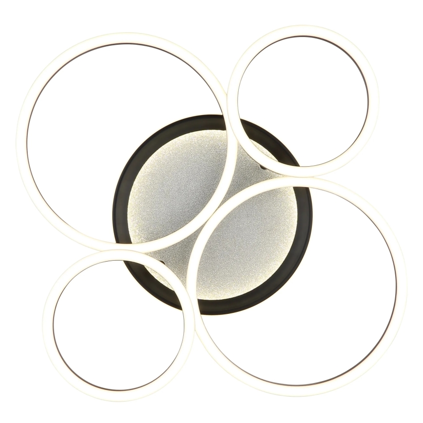 Globo - Plafonnier LED LED/40W/230V 4000K 72x52 cm noir