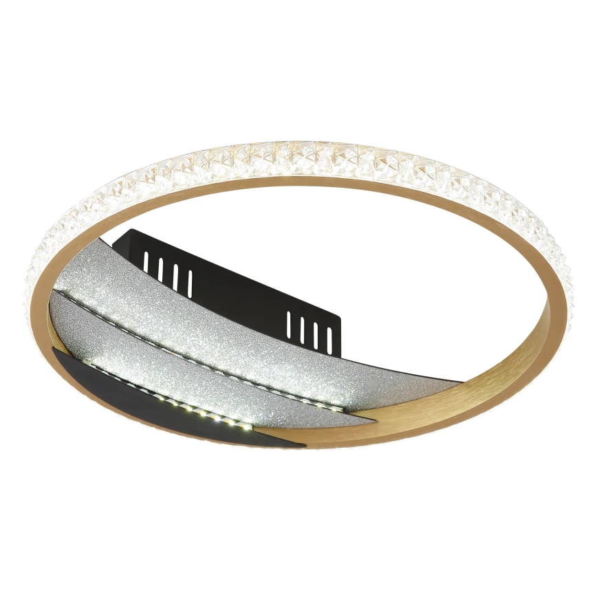 Globo - Plafonnier LED/12W/230V 3000/4000/6000K Ø 29,5 cm, doré