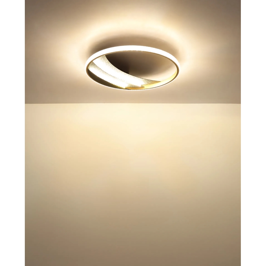 Globo - Plafonnier LED/24W/230V 3000/4000/6000K Ø 41 cm doré