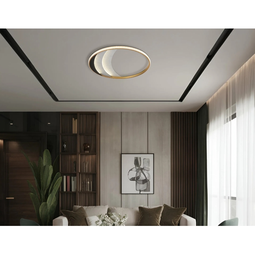 Globo - Plafonnier LED/40W/230V 3000/4000/6000K pr. 52 cm doré