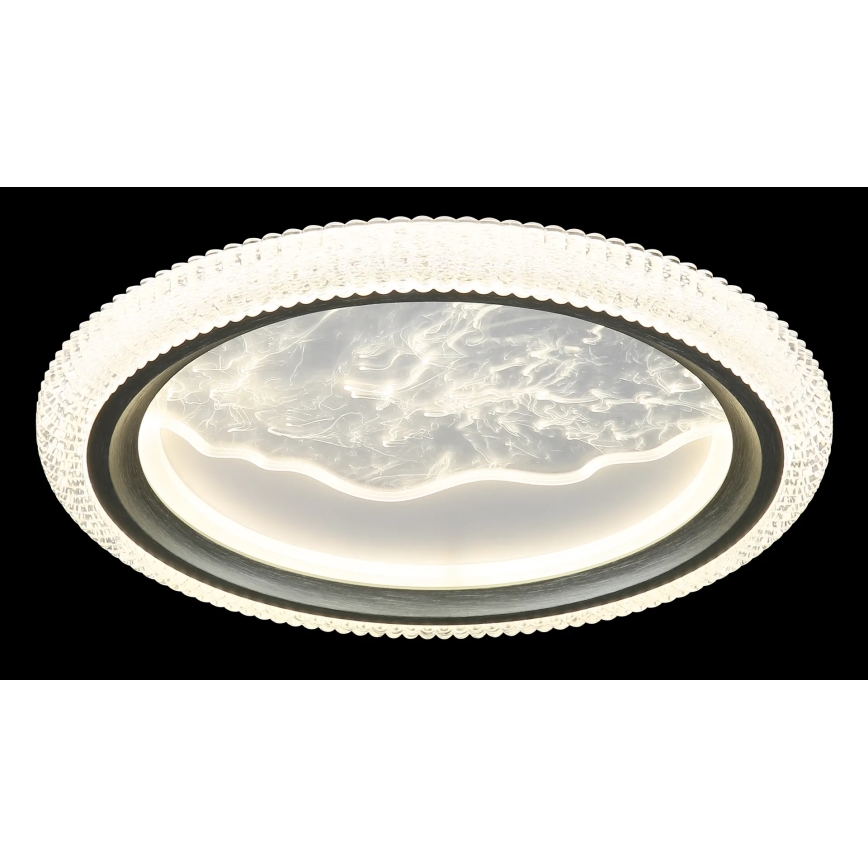 Globo - Plafonnier LED/28W/230V 3000/4200/6000K Ø 39,5 cm argenté