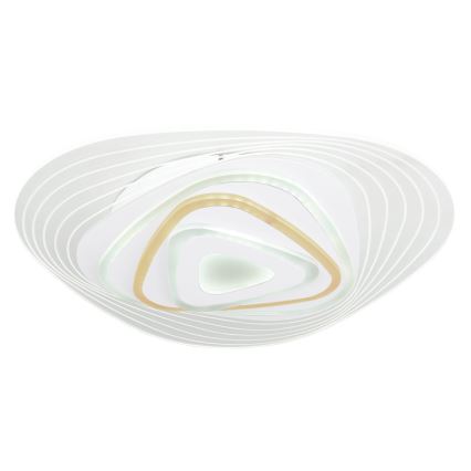 Globo - Plafonnier à intensité variable LED/40W/230V 3000-6500K 50,2x48,8 cm Wi-Fi Tuya + Télécommande