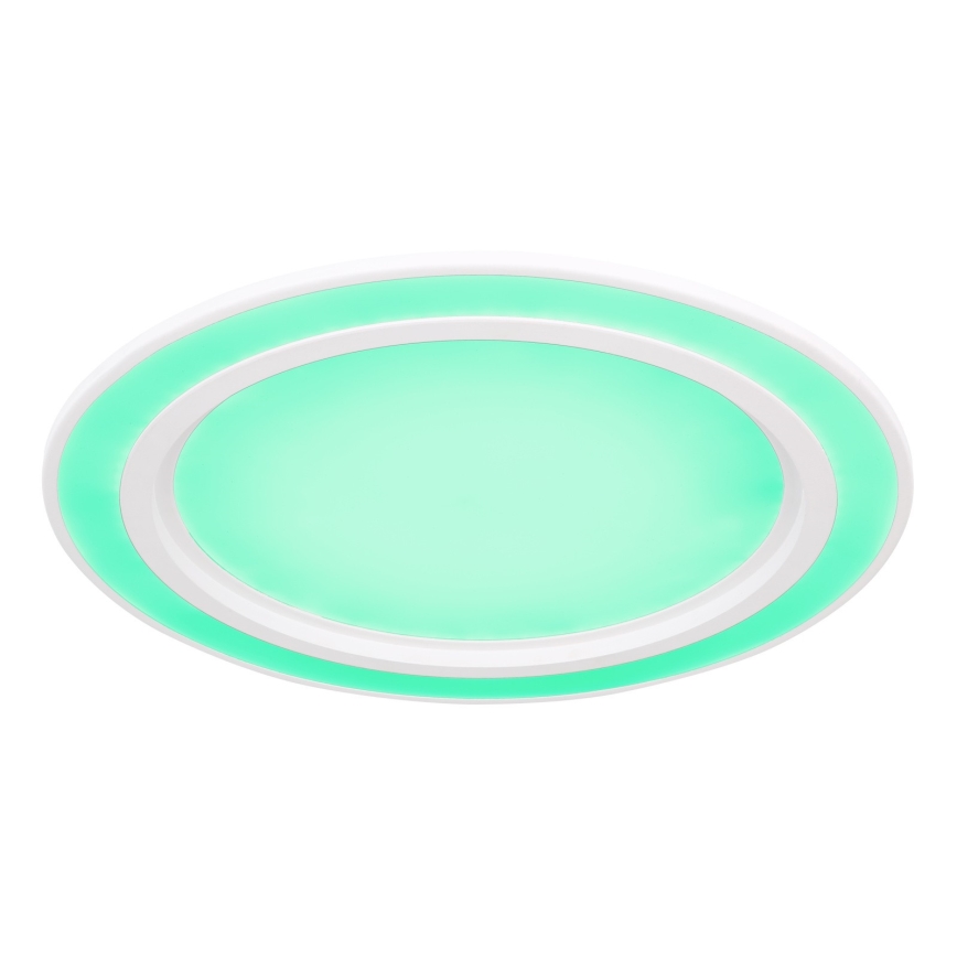 Globo - Plafonnier dimmable LED RGB LED/15W/230V + LED/15W + télécommande