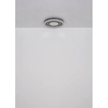 Globo - Plafonnier à intensité variable LED/48W/230V 2700-6000K d. 48 cm anthracite + Télécommande
