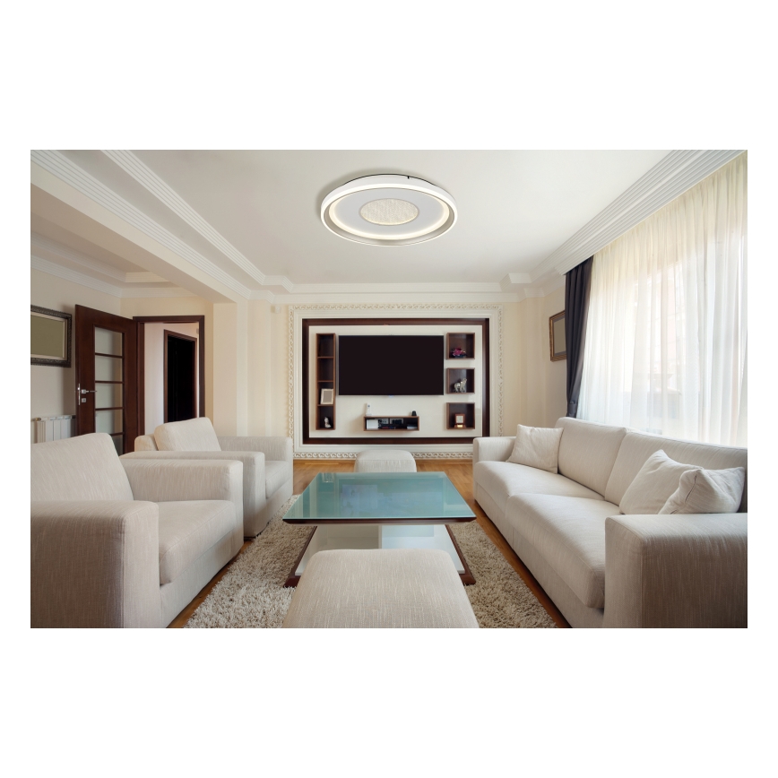 Globo - Plafonnier à intensité variable LED/48W/230V 2700-6000K d. 48 cm + Télécommande