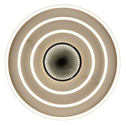 Globo - Plafonnier LED/40W/230V 3000/4000/6000K Ø 51 cm beige